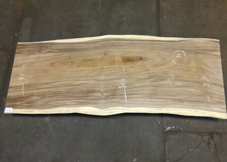Suar boomstamblad 250x97x8cm