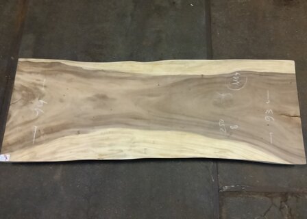 Suar boomstamblad 250x92x8cm