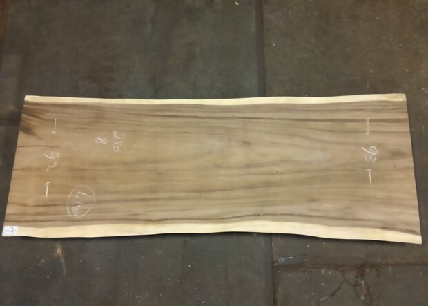 Suar boomstamblad 250x91x8cm