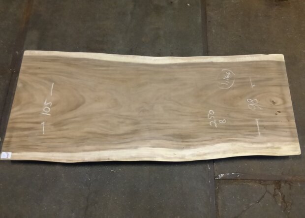 Suar boomstamblad 250x102x8cm